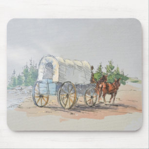 Tapis De Souris CHARIOT COUVERT par SHARON SHARPE