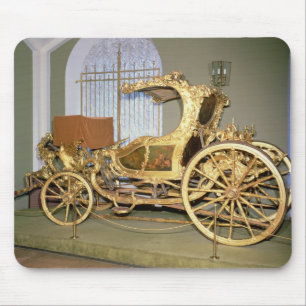 Tapis De Souris Chariot de gondole d'impératrice Catherine II