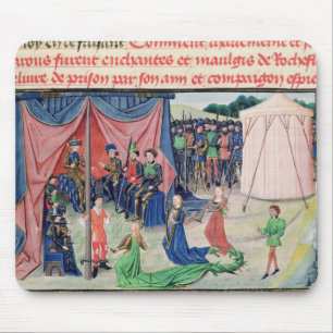 Tapis De Souris Charlemagne et ses barons étant enchantés