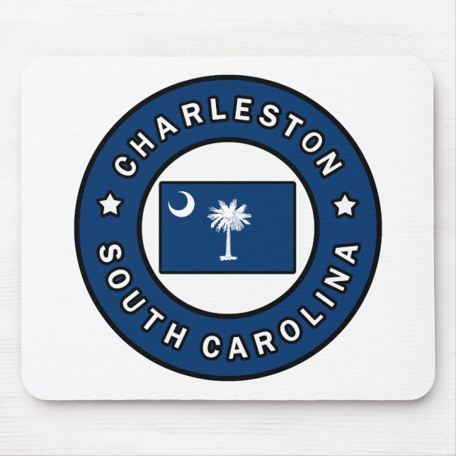 Tapis De Souris Charleston Caroline du Sud (Devant)