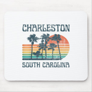 Tapis De Souris Charleston Plage de Caroline du Sud Vacances été V