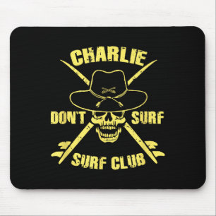 Tapis De Souris Charlie ne fait pas de surf