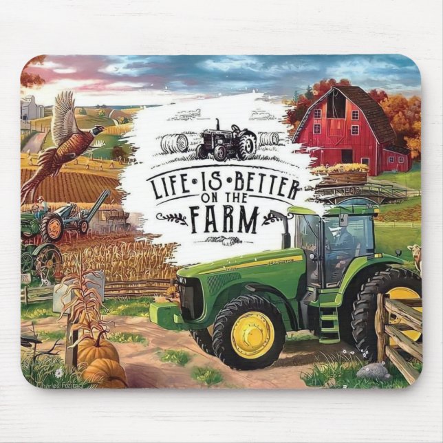 Tapis De Souris Charmante ferme (Devant)