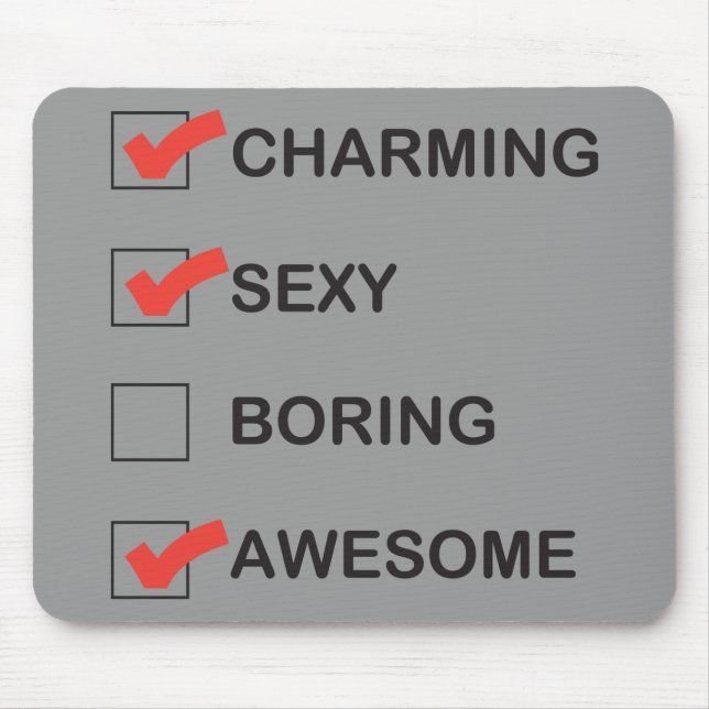 Tapis De Souris Charme (Devant)