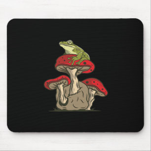 Tapis De Souris Charme Rétro Classique Cottagecore Grenouille Cham