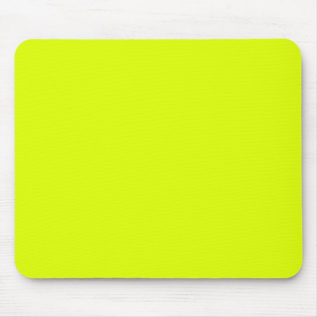 Tapis de souris chartreuse (Devant)