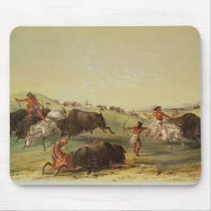 Tapis De Souris Chasse de Buffalo