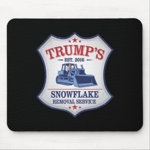 Tapis De Souris Chasse-neige Trump Enlèvement de flocon de neige T