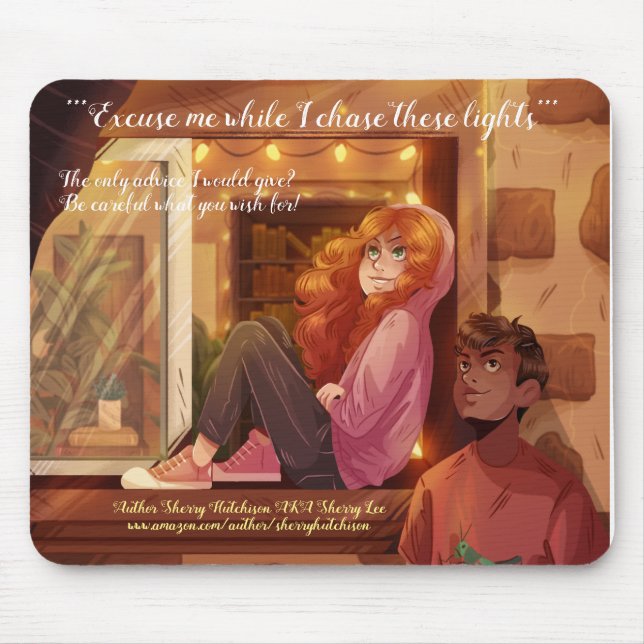 Tapis De Souris Chasser ces lumières uniques (Devant)
