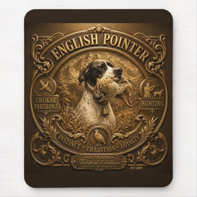 Tapis De Souris  Chasseur  (Devant)