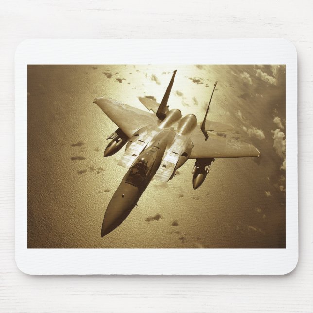 Tapis De Souris Chasseur à réaction de F-15 Eagle (Devant)