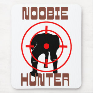 Tapis De Souris Chasseur de Noobie