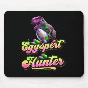 Tapis De Souris Chasseur de œufs de Pâques Eggspert Pâques Pâques