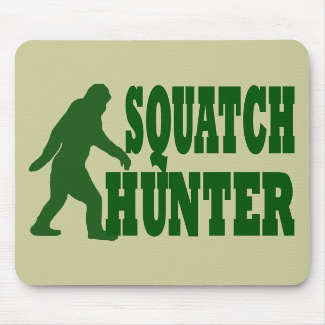 Tapis De Souris Chasseur de squatch (Devant)