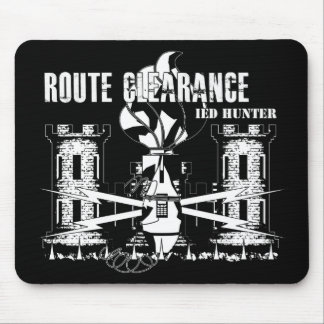 Tapis De Souris CHASSEUR du dégagement IED d'itinéraire