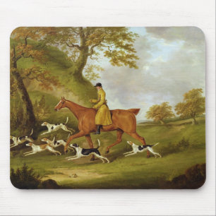 Tapis De Souris Chasseur et chiens, 1809 (huile sur la toile)