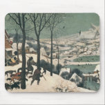 Tapis De Souris Chasseurs dans la neige - janvier 1565<br><div class="desc">Nombre de collection d'image :  Chasseurs XAM324 dans la neige - janvier 1565. Bruegel,  Pieter l'huile (c.1525-69) plus ancienne sur la toile. Musée de Kunsthistorisches,  Vienne,  Autriche.  1565</div>
