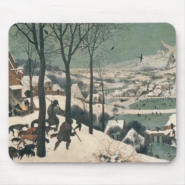 Tapis De Souris Chasseurs dans la neige - janvier 1565 (Devant)