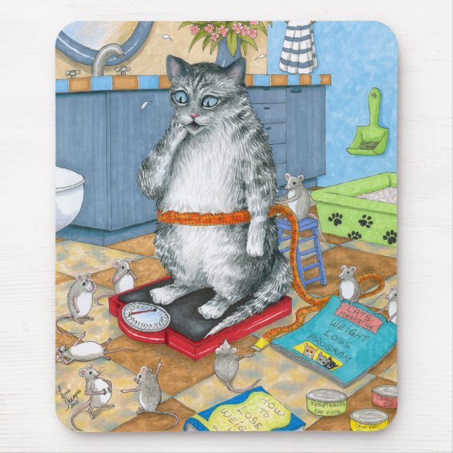 Tapis De Souris Chat 579 (Devant)