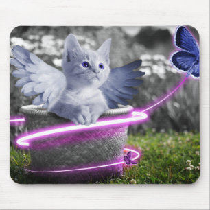 Tapis De Souris chat ange