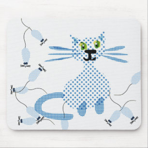Tapis De Souris Chat chasse souris