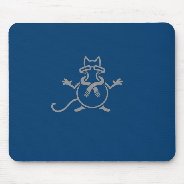 Tapis De Souris Chat comédien (Devant)