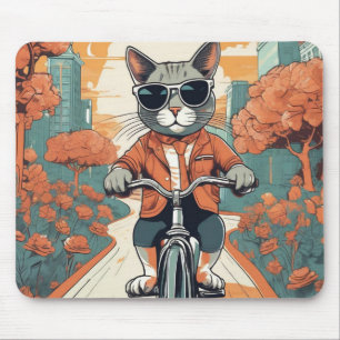 Tapis De Souris Chat cool Art Moderne Pad