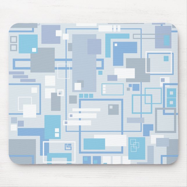 Tapis De Souris Chat Cool Blues (Devant)