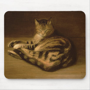 Tapis De Souris Chat couché, 1898