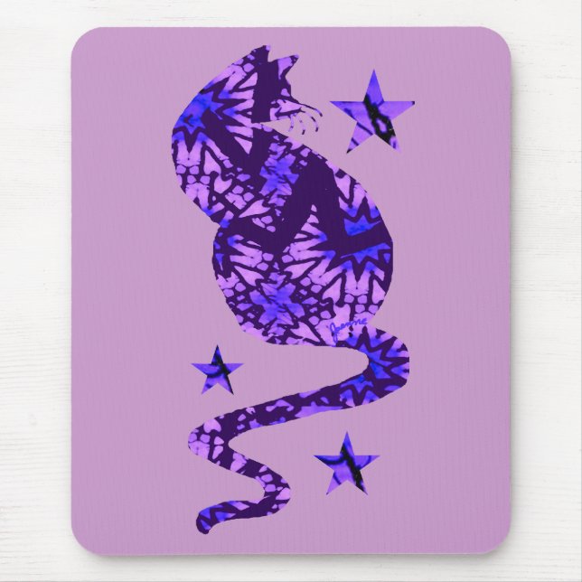 Tapis De Souris Chat de batik (Devant)
