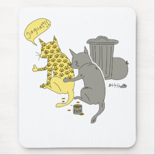 Tapis De Souris chat de jaguar