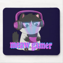 Chat de jeu mignon Meow - Chat de jeu Kawaii