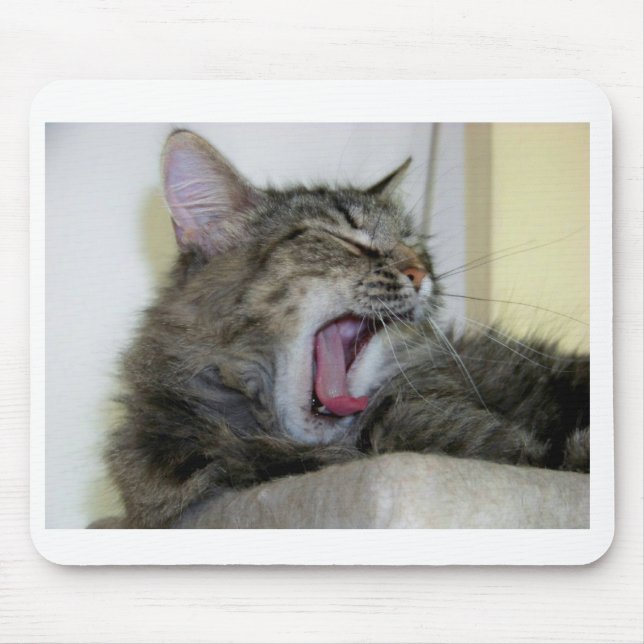 Tapis De Souris Chat de Mousepad (Devant)