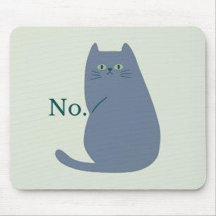 Tapis De Souris Chat de Rejet