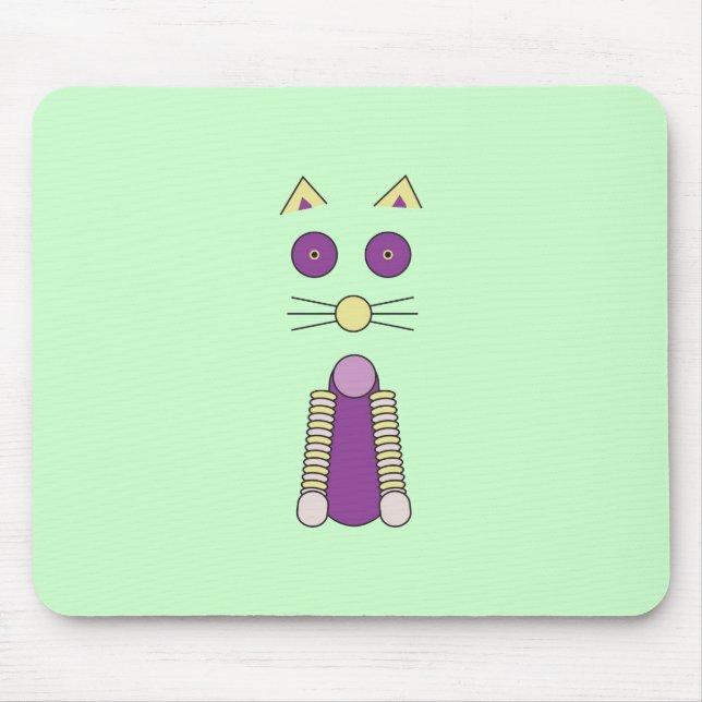 Tapis De Souris Chat doux (Devant)