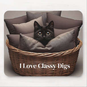 Tapis De Souris Chat élégant