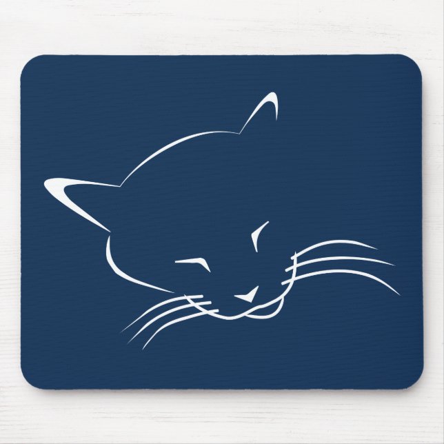 Tapis De Souris Chat endormi (Devant)