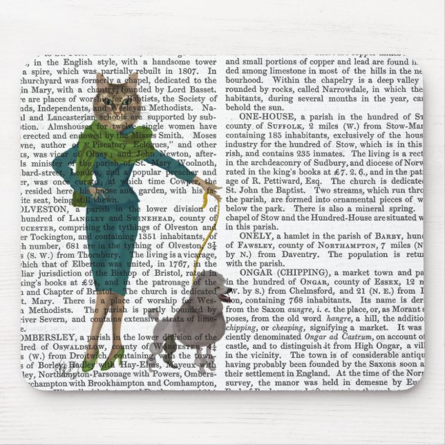 Tapis De Souris Chat et caniche (Devant)