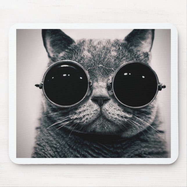 Tapis De Souris chat frais ! (Devant)
