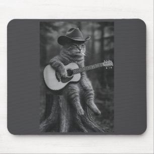 Tapis De Souris Chat fumant cigarette Raton laveur Ossum Mème drôl