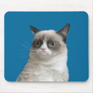 Tapis De Souris Chat grincheux 'Grumpy Stare' Mousepad