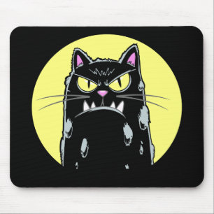 Tapis De Souris Chat gris
