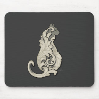 Tapis De Souris Chat Illustre