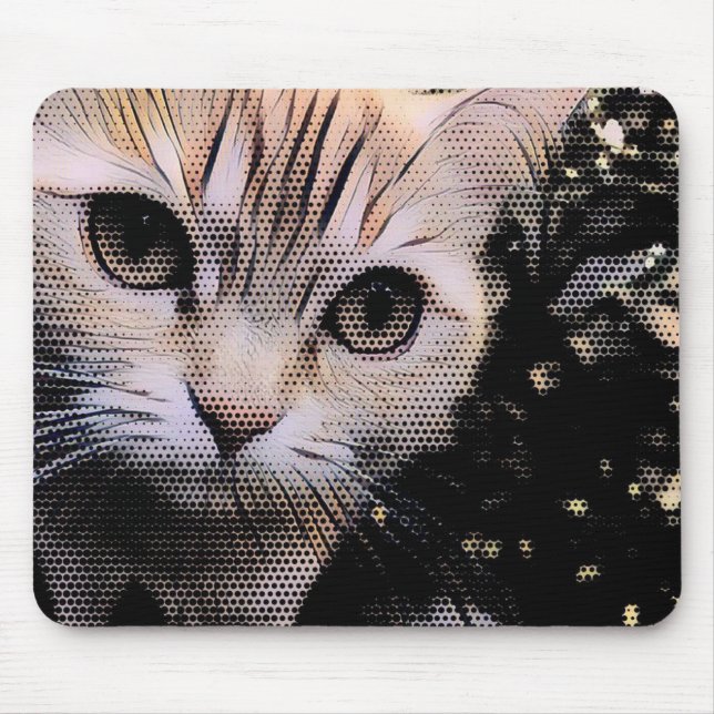 Tapis De Souris Chat, Kitten, Gustaf (Devant)