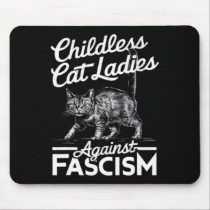 Tapis De Souris Chat Ladies Against Fascism Fière Feminist