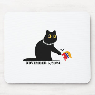 Tapis De Souris Chat Ladies For Kamala Harris 2024