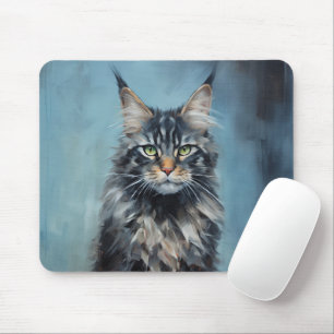 Tapis De Souris chat Maine Coon