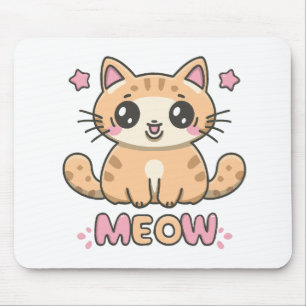 Tapis De Souris chat mignon miaou