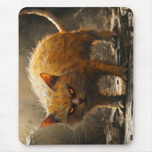 Tapis De Souris Chat monstre  (Devant)