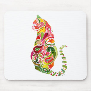 Tapis De Souris Chat Mousepad de Paisley